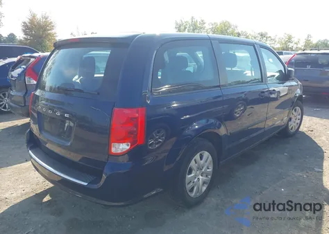 2015 Dodge Grand Caravan American Value Pkg z USA, uszkodzony, nr VIN 2C4RDGBGXFR614776